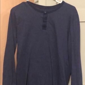 Men’s striped long sleeve tee shirt (small)